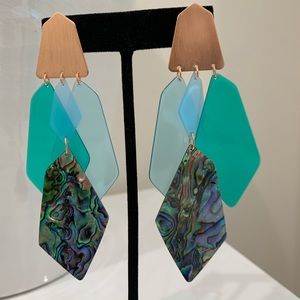 💙💜Kendra Scott Gracie Statement earrings